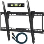 Cheetah Mounts APTMM2B Neigbarer Wandhalter für 80- 165cm (32- 65") Fernseher und Flachbildschirme mit VESA/Lochabstand max. 684x400 und max 75kg. Be