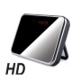 HD SpyCam * miroir / noir avertisseur réveil Espion integral caméra * montre chrono * 1280x960 pixel vidéo * DVR DV * espionnage * numérique * camcord