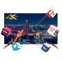 Finlux 55 Inch Ultra HD Smart 3D Netflix 4K LED TV Freeview HD (55UT3E310B-T)