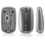 Macally mMouseBT Height Adjustable Pop-Up Bluetooth Wireless Laser Mouse for Mac & PC