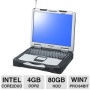 Panasonic Toughbook CF-30C (MK1) 13.3" Notebook - Intel® Core™ Duo Processor L2400 1.6GHz, 4GB DDR2 RAM, 80GB HDD, Windows 7 Pro 64-Bit, Backlit Keybo