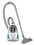 Zanussi ZAN1802EL Easy Power Bagless Cylinder Vacuum Cleaner, 1550 Watt, Ice White/ Blue