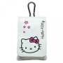 Hello Kitty - Pochette avec rabat pour Téléphone Portable - Blanc