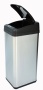 iTouchless 13 Gallon Square Stainless Steel extra-Wide Opening Touchless Trash Can MX