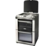 Electrolux EKG6047XN - Range - 60 cm - freestanding - with self-cleaning - stainless steel
