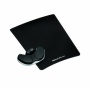 Fellowes Gliding Palm Support with Microban Protection - 0.8" x 9" x 11" - Black 8037501