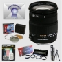 18-200mm f/3.5-6.3 DC OS (Optical Stabilizer) Wide Angle Lens & Filters & Close-Up Macro Set &