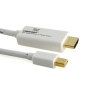1m - Mini DisplayPort to HDMI Cable by Cablesson® - ( VIDEO Adapter lead for Apple iMac- Unibody MacBook - Pro - Air & PC with Mini DP etc. )**Support