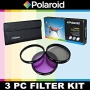 Polaroid Optics 3 Piece Special Effect Lens Filter Kit (Soft Focus, Revolving 4 Point Star, Warming) For The Canon Digital EOS Rebel SL1 (100D), T5I (