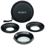 Sony VCLHGE08B Wide-End Conversion Lens for 37mm/30mm Camcorders