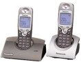 Panasonic KX-TCD 507ES DECT Cordless Phone With Additional Handset & Charger - Metallic Silver