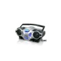 Technical Pro Portable Boost Speaker w MP3/USB/SD/TF Inputs (battery powered) Black & Silver