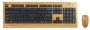 Bamboo Keyboard/mouse Combo 104KEY 3BTN Optical Mouse