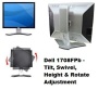 Dell 1708FP Swivel 17" LCD Monitor