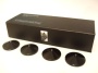 Set of 4 AudioSerenity Satin Black Hi-Fi Spike Shoes