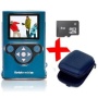 Kodak ZM2 red Mini HD Video Camera Waterproof Digital Camcorder +4GB MicroSD +Case Bundle