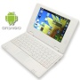 7" inch VIA8650 processor Android 2.2 OS Mini Netbook Internet Laptop Notebook 4GB WIFI multi-language (WHITE)
