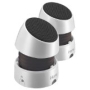 IHOME iHM79WC Rechargeable Mini Speakers (White)