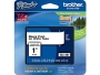 Brother® TZe-251 P-Touch® Label Tape, 1" Black on White
