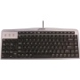 Evoluent Mouse-Friendly Keyboard - Silver / Black in color (NOT purple / black)