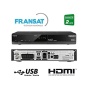 Humax FR1000HD - Ricevitore Fransat Connect HBBTV + scheda, colore: nero
