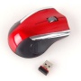 Neewer 2.4GHz Red Wireless Portable USB Optical Mouse WITH USB RECEIVE Signal