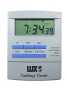 Lux TT100 Talking Clock and Timer, Grey