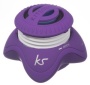 KitSound Invader mini haut parleur Portable pour iPhone/iPad/iPod/MP3 Player/PC portable - Mauve