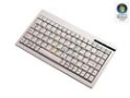 ADESSO ACK-595 White 88 Normal Keys PS/2 Mini keyboard with embedded numeric keypad