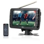 Axess 7-Inch, LCD TV with ATSC Tuner, Rechargeable Battery and USB/SD Inputs, TV1703-7