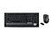iHome IH-K225LB Black 103 Normal Keys Wireless Slim Multimedia Keyboard and Laser Mouse