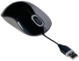 Targus AMU76 Retractable Laptop Optical Mouse