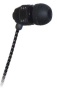 Short Buds - Short Cord Single Stereo-to-mono Earbud (In-Ear) - Fabric-wrapped Cord