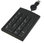 USB Number Pad 17 Keys Numeric Mini Keypad Keyboard for Laptop Notebook PC Computer FamilyMall Store