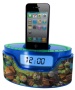 Sakar Nickelodeon Teenage Mutant Ninja Turtle iPod Clock Radio Dock (50265C-IPH)