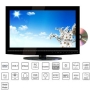 61cm (24') Full HD LCD TV DVB-T DVD Dual G 2410