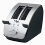 T-Fal TT7061002A Avante Deluxe 2-Slice Toaster, Black