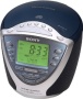 Sony ICF-CD843V - CD clock radio - navy blue