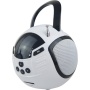SUPERSONIC PORTABLE RECHARGEABLE SPEAKER USB/SD/AUX INPUTS & FM RADIO (SC-1355) - WHITE