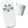Progress Lighting P2614-01 Fan and Light Hand Held Remote For Fan Speed and Dimming Light Control, White