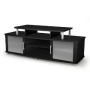 South Shore City Life Collection TV Stand, Pure Black