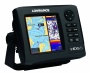 Lowrance HDS-5 GEN2 Plotter/Sounder, with 5-inch LCD, Nautic Insight (Offshore) Cartography, and 50/200KHz Transducer.