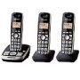 Panasonic® KX-TG4223B DECT 6.0 Expandable Cordless Phone System With Digital Answering Machine