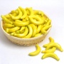 Moving Box 40pcs Artificial Lifelike Simulation Small yellow Bananas Set Decoration Fake Fruit Home House Kitchen Decor