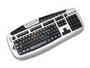 Microsoft BX1-00005 OEM Silver/Black USB + PS/2 Wired Standard Digital Media Pro Keyboard - OEM