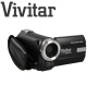 Ultrakompakte Camcorder Vivitar DVR808HD 8.1 Megapixel Digital Video Camcorder / Digitalkamera 8.1MP, 1,8 "Bildschirm, 720p HD (Rot)