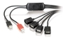 Gigaware® USB 4-Port Squid Hub