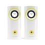 Zalman - ZM-NSP100 WHITE - Haut-Parleur USB pour Ordinateur Portable - Blanc