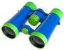 Bresser - Binocolo per bambini 4 x 30, colore: Blu/Verde