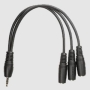 3 Way Stereo Headphone adapter